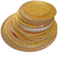 Gold Cake Board Card 3 mm Double Thick Cardboard Cake Base Board for Cake Decorations Birthday Party