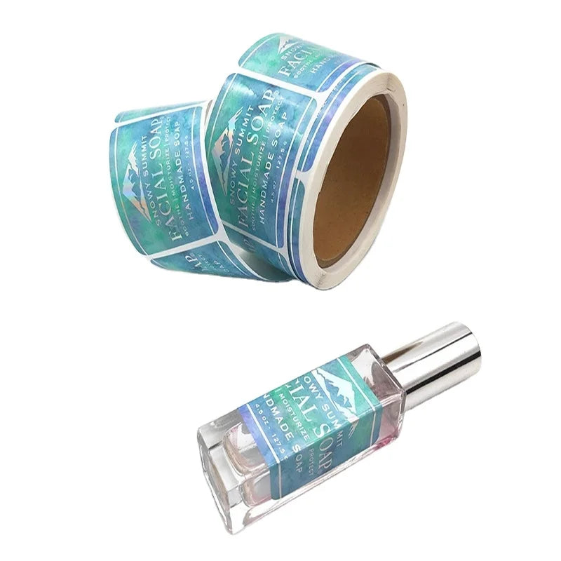 Manufacture Custom Waterproof Self Adhesive PVC Paper for Food Product Packaging Logo Label Printing