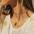 EManco Double Cascade Necklace Female Trend Spring and Summer Collarbone Chain 2021 New 316L Titanium Steel Pendant