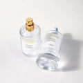 Eco-Friendly Materials Luxury Perfume Bottle Unique Design Glass 50ml Thick Bottom Screen Printing Custom Color Perfume Bottle