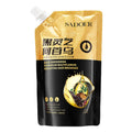 Hot Selling Black Ganoderma Lucidum and Polygonum Multiflorum Anti Break Hair Shampoo Moisturizing Fluffy and Smooth Shampoo