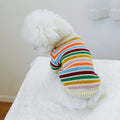 1pcs MOQ Wholesale Custom New Designer Warm Pet Cute Clothes Luxury Pullover Pet Clothes Knitted Dog Sweater