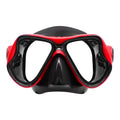 Underwater Big Nose Scuba Snorkelling Mask DoubleFront Lens Tempered Glass Scuba Diving Mask for Adult