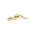 LOZRUNVE 2023 Hip Hop Diamond Snake Climber Earring Sterling Silver 925