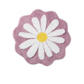 Plant Petal Tufted Water Absorbent Non-slip Bathroom Mat Entry Door Living Room Dirt-resistant Floor Mats