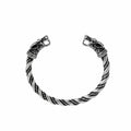 Stainless Steel Jewelry Dragon Head Men's Bracelet Viking Animal Men's Bangle Man Wristband Cuff Bracelet