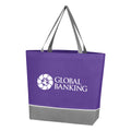 Ruth Medium Non-Woven Fabric Crossbody Tote Bag with Shoulder Strap Patterned Letter Design for Shopping & Gardening