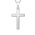 Free Sample Women Girls Unisex Gifts Cross Necklace Sterling Silver Religious Cross Pendant Necklace Birthday Christmas Jewelry