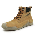 Accept OEM in Ready Stock Handmade Middle Top Lace up Real Genuine Leather Men Casual Winter Snow Boots