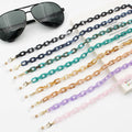 Hip Hop Glasses Chain Acrylic Masking Chain Cord Strap Sunglass Holder Chain Cadena De Gafas Sunglasses Rope for Woman