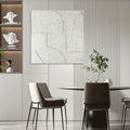 JZ  Home Decoration Abstract Wooden Artwork Handmade 3D Painting Wood Carving Wall Decor