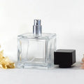 100ML Nordic Luxury Perfume Glass Bottle 50ML Square Spray Glass Perfume Bottle