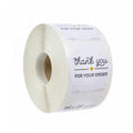 KY-202205525 clear Sticker Rollprivate Permanent clear Labels in Roll