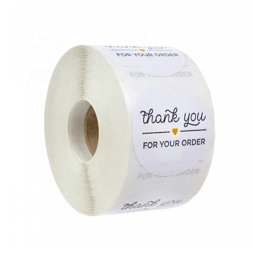 KY-202205525 clear Sticker Rollprivate Permanent clear Labels in Roll