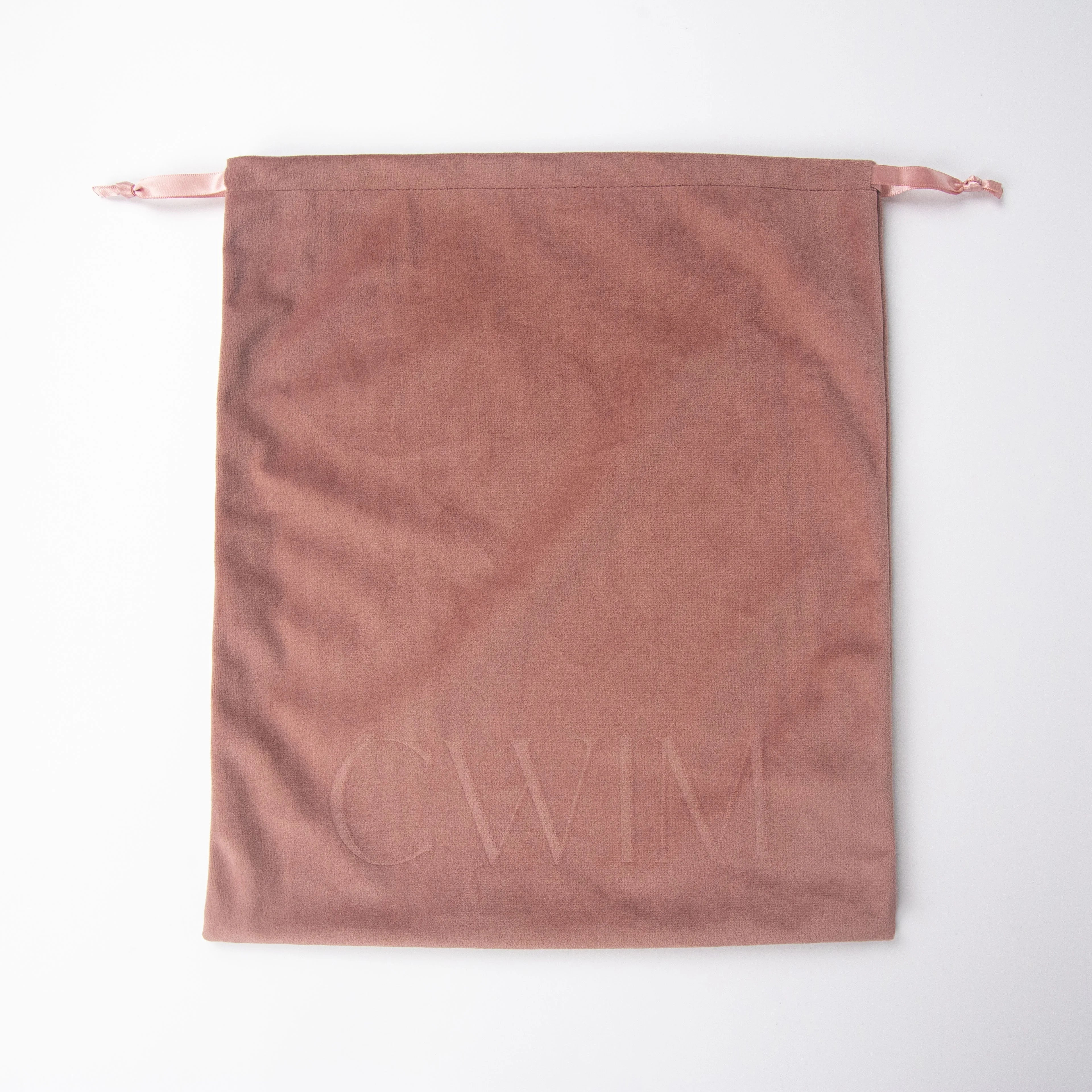 Custom Logo Large Velvet Dust Shoe Bag Luxury Clothes Hat Velvet Storage Packaging Bags