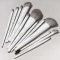 Premium Synthetic Kabuki Makeup Brush Set Hight Quality White Wood Handle Foundation Powder Concealer Cosmetic Tools Brush Set
