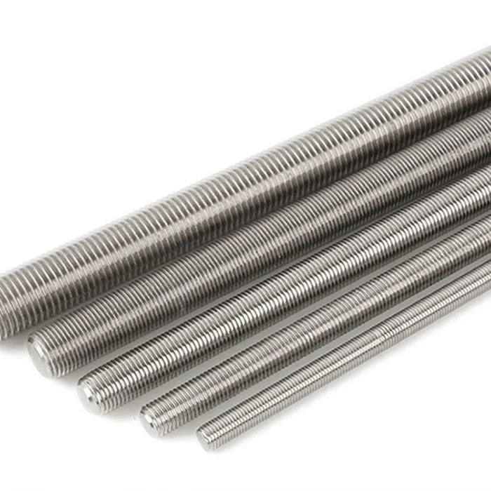 Sunpoint M6 M8 M10 M12 M14 M16 M30 8.8 Grade High Strength Stainless Steel Threaded Rods Galvanized Zinc/Black Finish