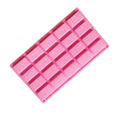 681 BPA Free DIY Loaf Cake Mold 20 Cavities Rectangle Shape Silicone Mold for Soap Make