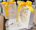 Paper Bag Custom Printed logo Luxury Clothing Shopping Paper Bags Boutique Recyclable Gift Bag