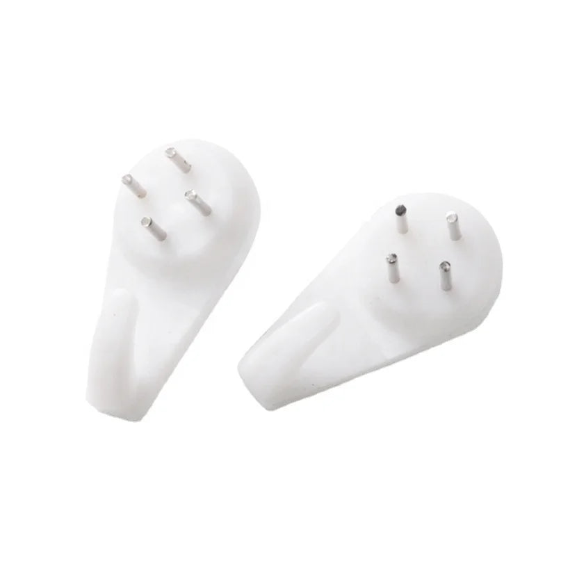 TS-H22 Plastic Wall Hook for Picture Hanging  Small Sie Pin Hard-wall Hangers Non-Trace Wall Picture Hook