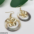 Hawaiian Fashion Jewelry Earrings Hawaiian Large Shell Dangle Earrings for Women