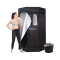 Icegalax Full Body Portable Steaming Wet Sauna Tent Foldable Remote Control Wet Steam Saunas Room Indoor Outdoor