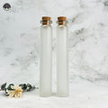 Custom Size Glass Test Tube with Cork Frosted Glass Tubes