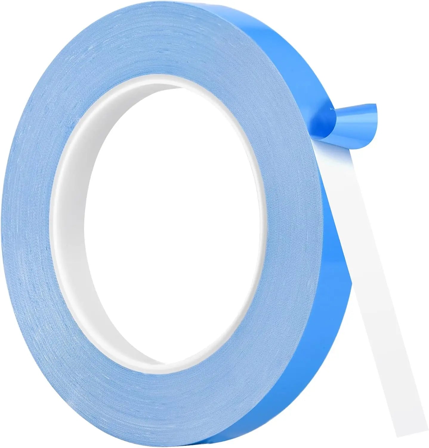 K1 Double Sided LED Light Thermal Conductive Self-Adhesive Tape Recyclable Heat Resistant Blue Liner PET Film Silicone Warning