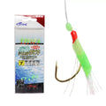 Fishing Sabiki Fish Skin String Hooks Fishing Rigs for Sea Fishing Saltwater Luminous Sabiki Rig