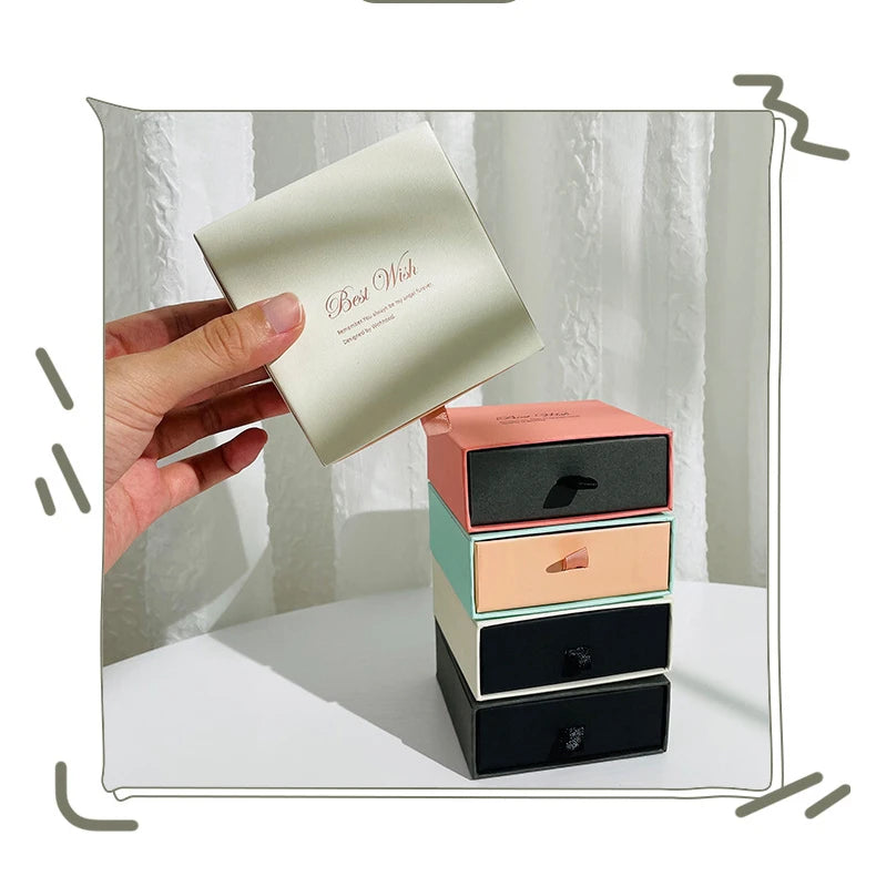 Custom Drawer Gift Box Packaging for Jewelry Container for Prestigious Gifts