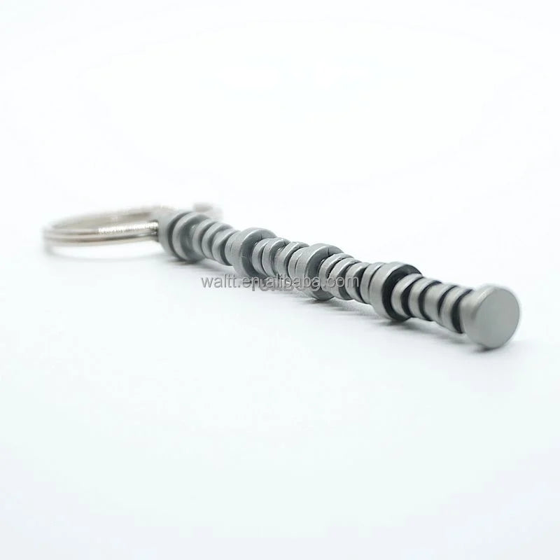 Camshaft Keychain Metal Car Engine Keyring for Mechanic Gift - TURBOOST