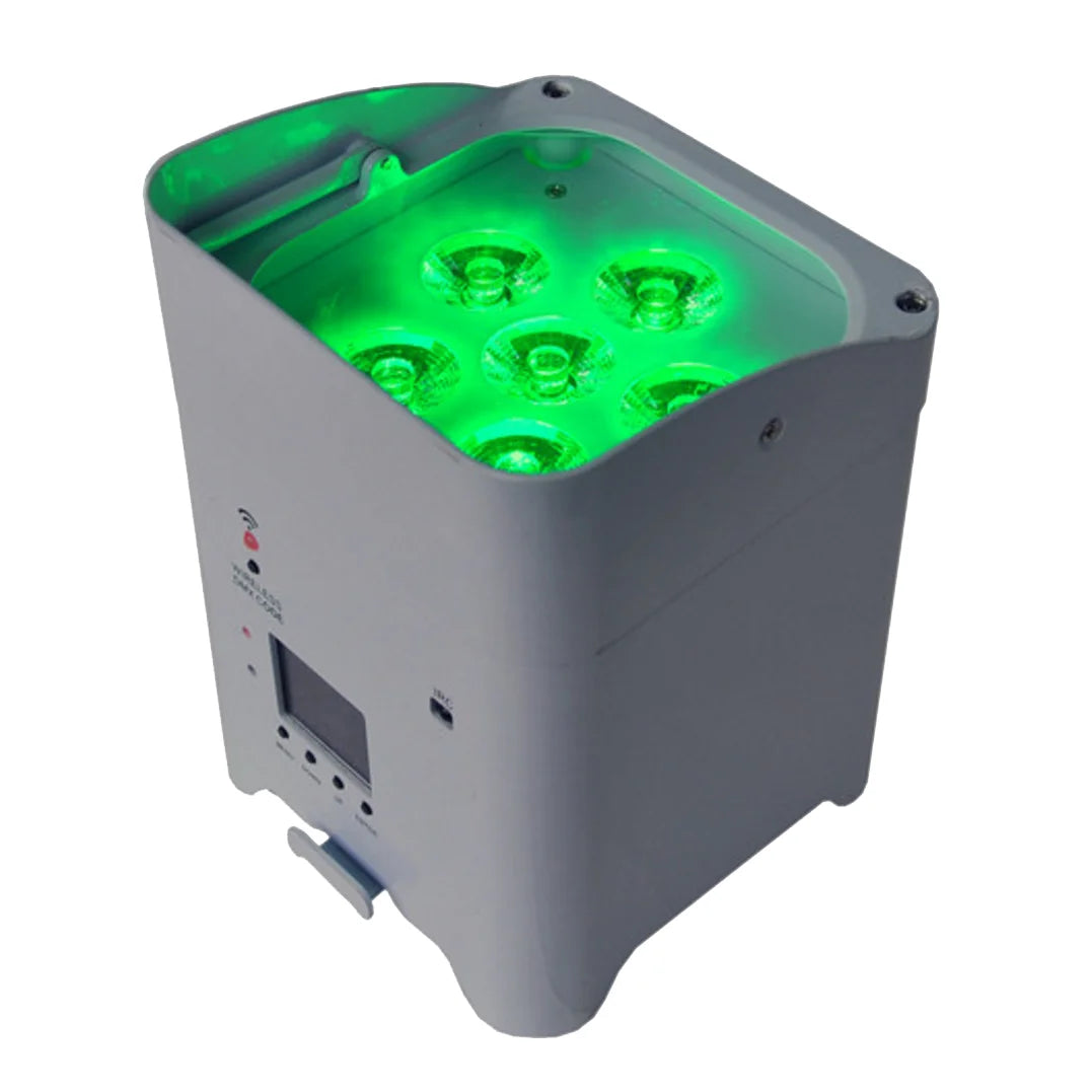 Favourable Price 6 X 15W Rgbwa 5 in 1 Wireless DMX Wifi Led Par Battery Light for Stage Lighting