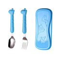 Food Grade Children Fork and Spoon Kids Cutlery Set Stainless Steel Spoon and Fork Baby