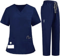 Wholesale Price Originals Women's Scrubs Set Stretch Ultra Soft Top and Pants Premium Hospital Doctor Uniform