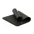 183*61cm*10mm Black Thick NBR Regular Color Eco-Friendly Yoga Mat for Home Gym Fitness Exercise Yoga Bolsters & Cushions