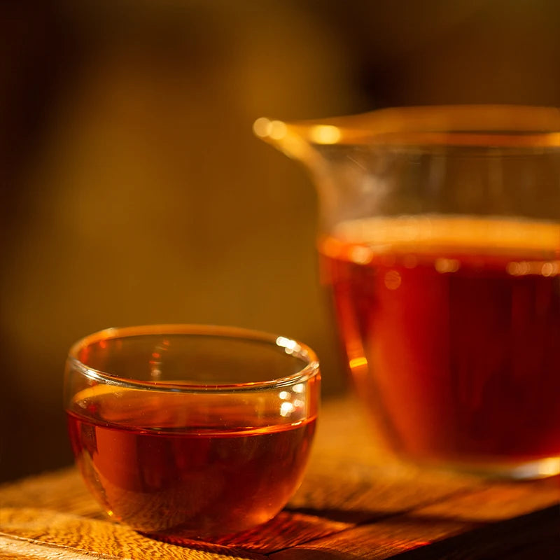 Chinese Style Fat Reduce Detox Slimming Tea Natural Puer Fermented Dark Tea Herbal Mellow Loose Leaf Tea