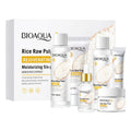 Vegan Skincare Facial Wash  Serum Anti Acne Eye Cream Six-piece Facial Skin Care Moisturizing Suit