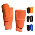 Sports Safety Protector Set Football Leg Pads & Compression Sleeve Soccer Shin Guard Socks Adult Runners' EVA & Elastic Material