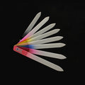 Custom Logo Crystal Glass Nail File Portable Manicure Glass Nail Polishing Strip Nano Glass Nail Files