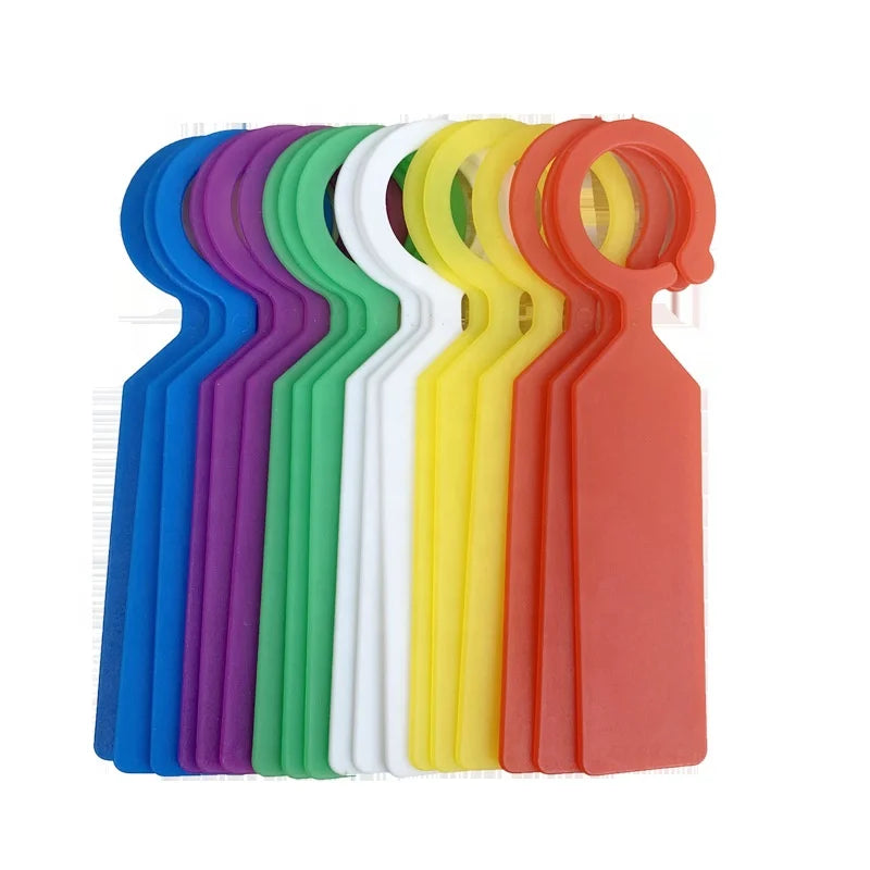 China Factory Direct Plastic Hanging PP Frosted Thick Plant Signs Gardening Tree Label for Flower Brand Orchard Hanging Tag