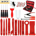 38-Pcs Precision Auto Terminal Removal Key Tool with Wiring Threader Hard Case & Scraper Customizable OEM Car Tool Kits Set