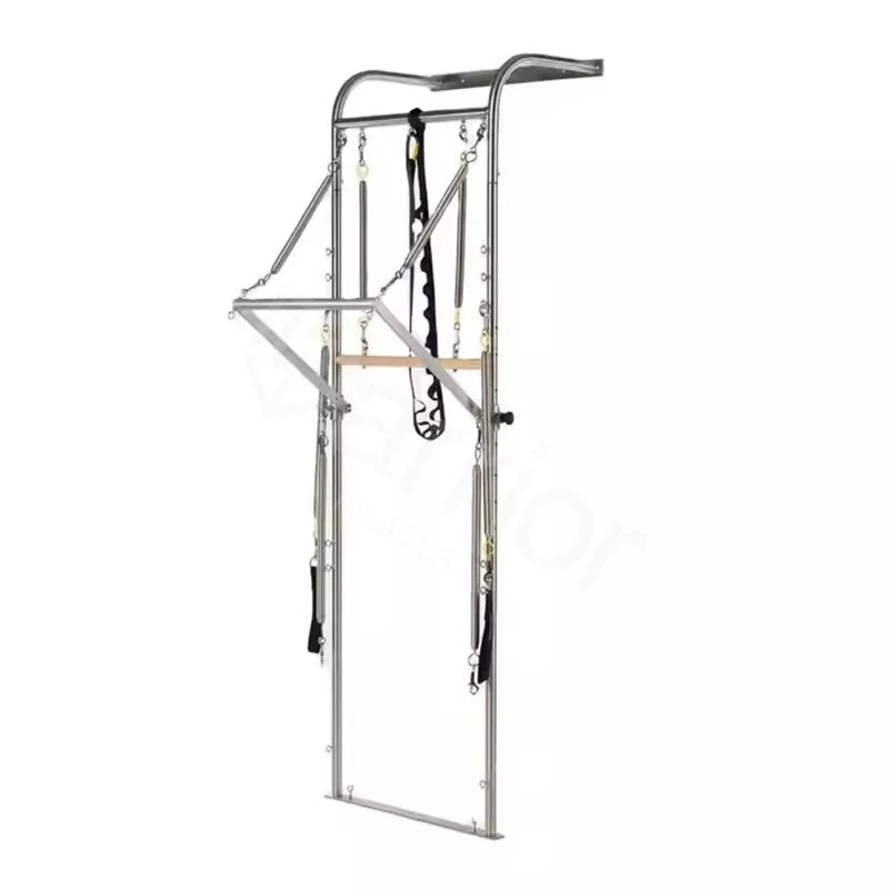 Pilates Wall Tower Stainless-steel Frame Is Smooth to the Touch and Resists Chipping Pitting Corrosion and Discoloration