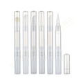 Empty 2.3ml Transparent High-quality Plastic Liquid Lipstick Tube Container Cuticle Oil Nail Polish Skin Care Makeup Accessories