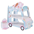 Party Decoration Cute Car Cake Stand Candy Bread Paper Tray Wedding Cake Stands