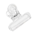 31mm Transparent Plastic Food Chip Bag Clips Clear 2 Inch Medium Binder Hinge Paper Clip Clamps for Art Crafts Kitchen Office