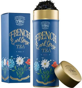 Wholesale Empty Luxury Food Grade Round square Small Vintage Metal Airtight Twg Tea Tin Tea Canister with Lid