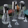 Best Stainless Steel Roasting BBQ Olive Oil Cooking Spray Bottle Salad Glass Oil Sprayer for Cooking with Free Funnel