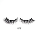 Sunland Natural Looking Thick Strip 3D Mink Eyelashes 15mm 5 Pairs Pack Soft Band 25 Uses Box