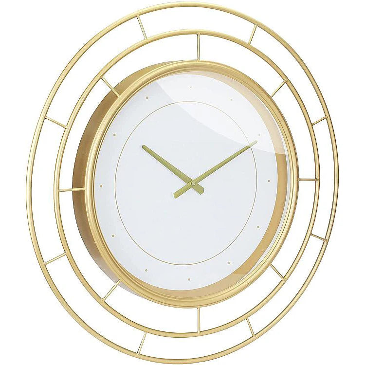 70CM Large Quantity Discounts Dropshipping Products 2025 Modern Luxury Wall Hanging Clock Decorative Watch Home House Decor Gold