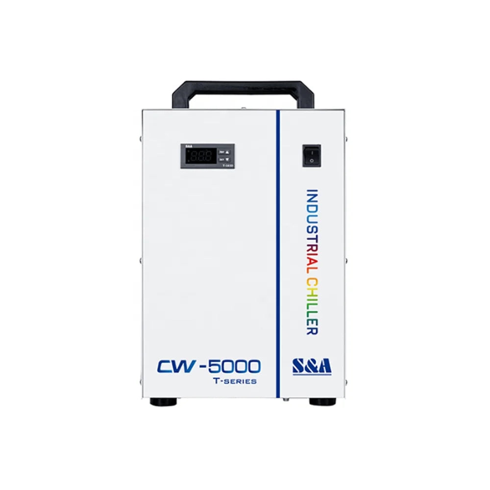 New AC220-240V/110V S&A Industrial Water Chiller CW-5000 CW-5200 CW-5202 Series for CO2 Laser Tube Engraving & Cutting Machine